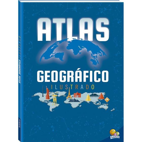 Imagem de Livro - Atlas Geográfico Ilustrado