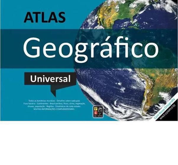 Imagem de Livro Atlas Geográfico Universal - Pé Da Letra