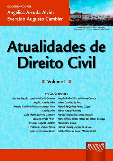 Imagem de Livro - Atualidades de Direito Civil - Volume I