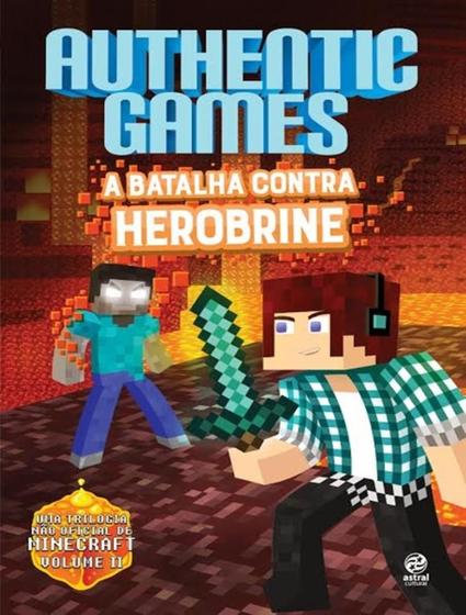 Imagem de Livro Authenticgames A Batalha contra Herobrine