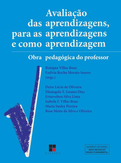 Imagem de Livro - Avaliação das aprendizagens, para as aprendizagens e como aprendizagem: