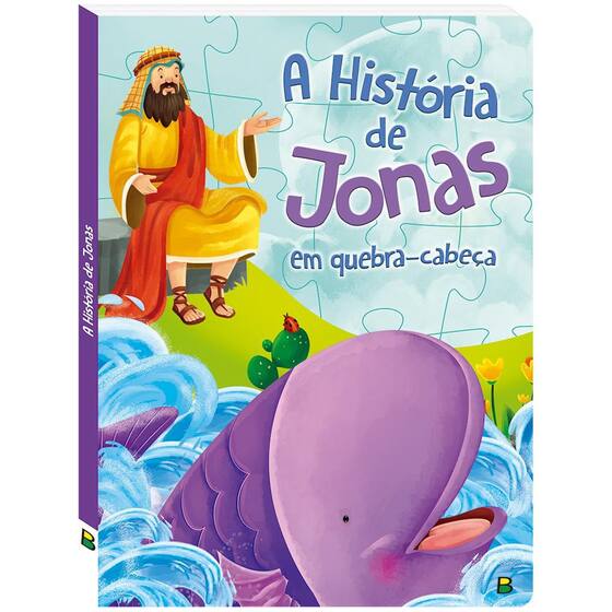 Livro Aventuras Bíblicas em QuebraCabeça A História de Jonas Livros de Literatura Infantil Livro Aventuras Bíblicas em QuebraCabeça A História de Jonas Livros de Literatura Infantil