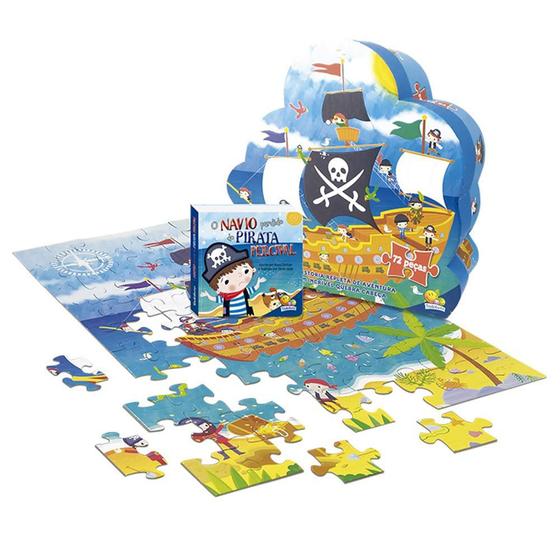 Imagem de Livro - Aventuras do Mundo Quebra-cabeça II:Navio do Pirata Percival