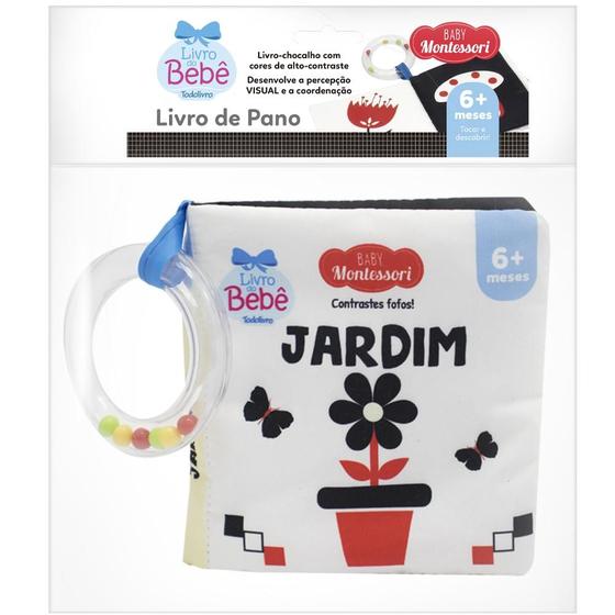 Imagem de Livro - Baby Montessori - Contrastes fofos! Jardim