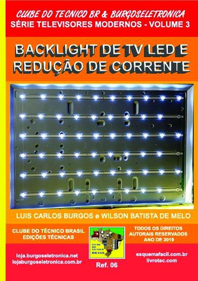 Imagem de Livro Backlight de TV LED e Redução  de Corrente do Led