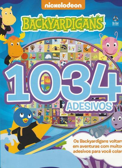 Imagem de Livro Backyardigans 1034 Adesivos Nickelodeon
