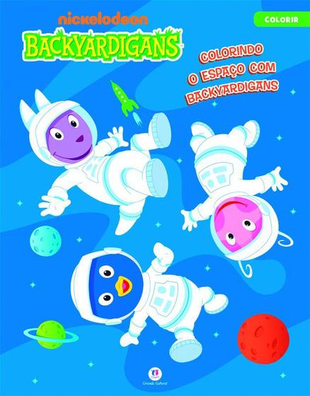 Imagem de Livro - Backyardigans - Colorindo o espaço com Backyardigans