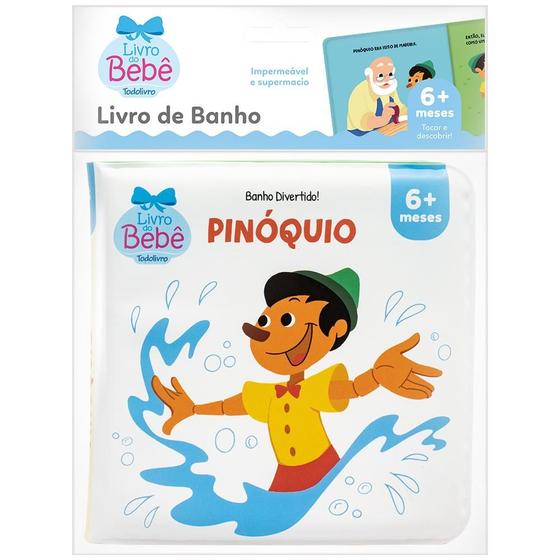 Imagem de Livro - Banho Divertido: Pinóquio