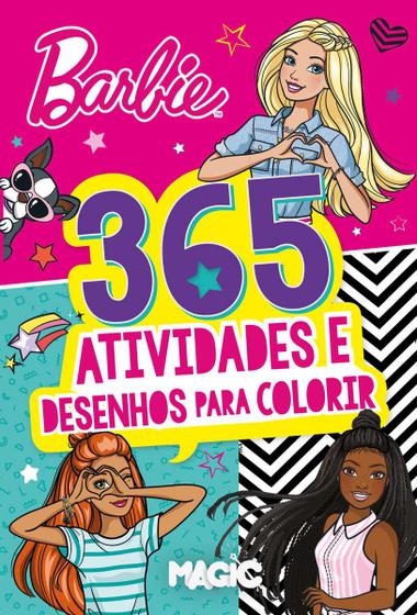 Imagem de Livro - Barbie - 365 atividades e desenhos para colorir