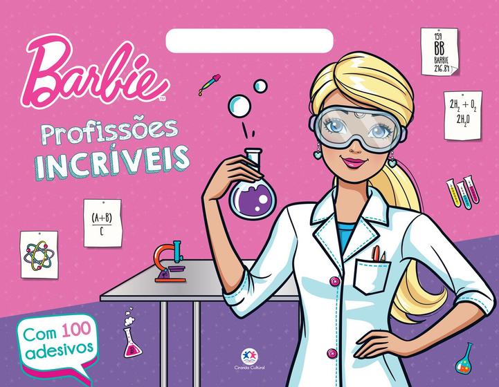 Imagem de Livro - Barbie - Profissões incríveis