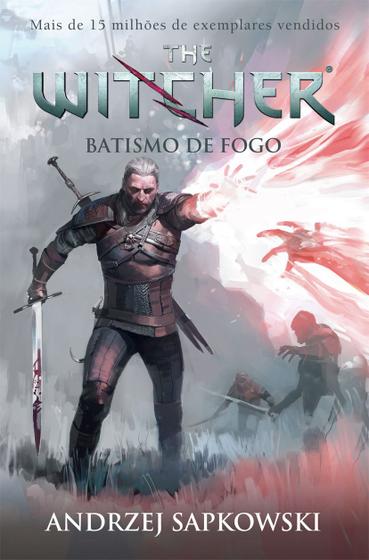 Imagem de Livro - Batismo de fogo - The Witcher - A saga do bruxo Geralt de Rívia (Capa game)