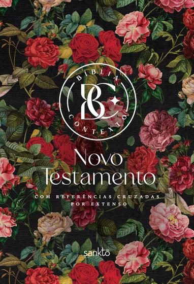 Livro - Biblia Contexto - Novo Testamento Floral Imagem de Livro - Biblia Contexto - Novo Testamento Floral