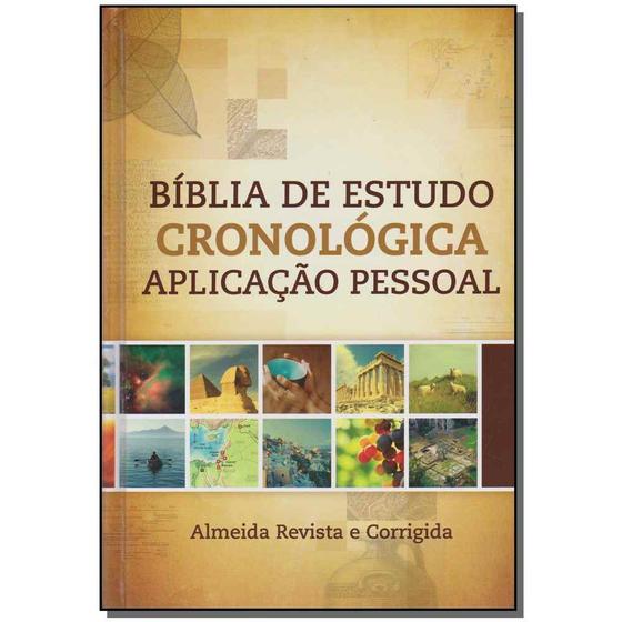 Imagem de Livro - Biblia De Estudo Crono.Aplic.Pessoal - Capa Dura