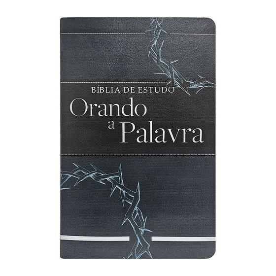 Imagem de Livro - Bíblia de estudo temática orando a palavra ARC - Capa 01