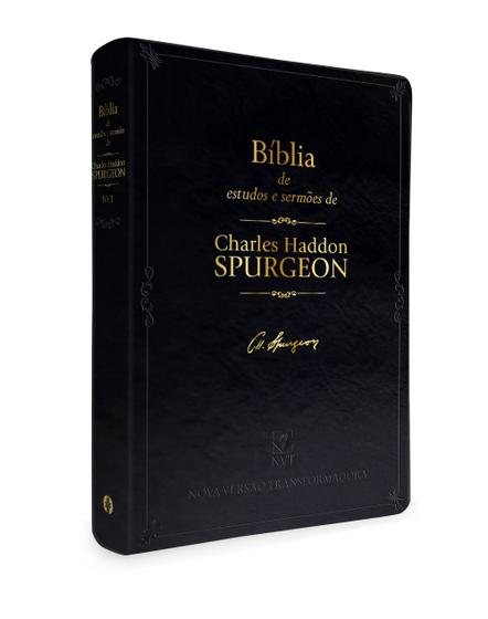 Imagem de Livro - Bíblia de estudos e sermões de C. H. Spurgeon