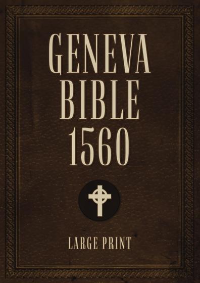 Imagem de Livro: Bíblia de Genebra, edição 1560, com letras grandes de apócrifos