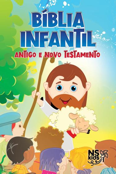 Imagem de Livro - Bíblia Infantil Edição de Luxo Almofadada: Antigo e Novo testamento