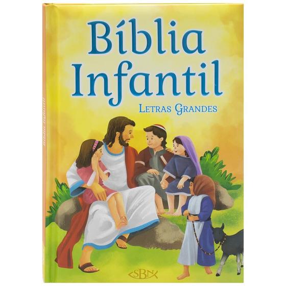 Imagem de Livro - Bíblia Infantil (Letras GRANDES)