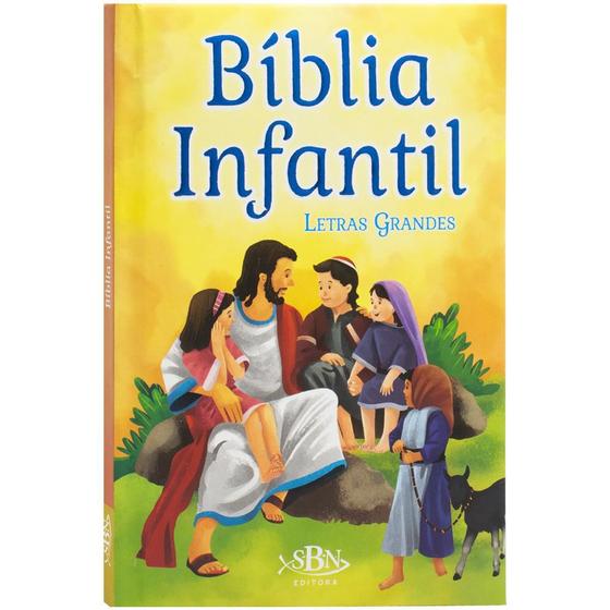 Imagem de Livro - Bíblia Infantil (Letras GRANDES)