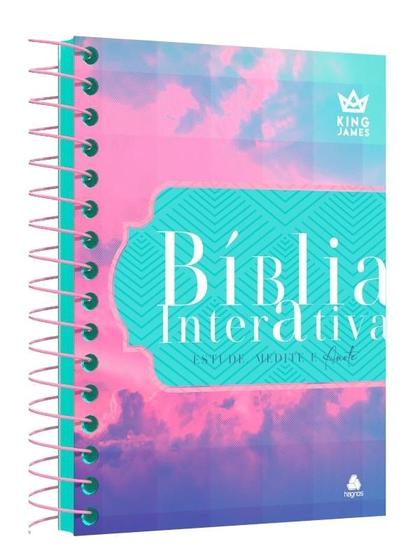 Imagem de Livro - Bíblia Interativa Estude, Medite e Anote