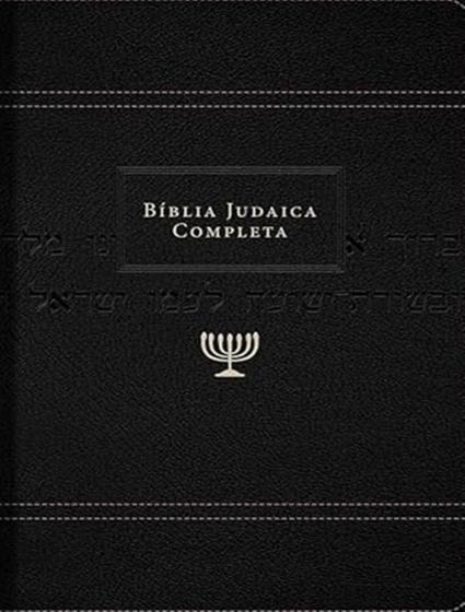 Imagem de Livro - Biblia Judaica Completa - Capa Preta - VIDA