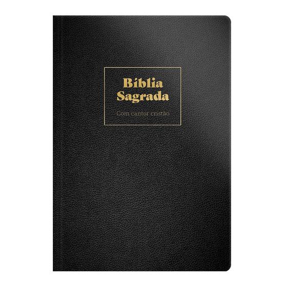 Imagem de Livro - Bíblia NVI Grande com Cantor Cristão Luxo Preto