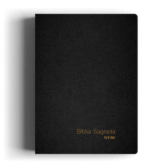 Livro - Bíblia NVI slim compacta luxo Preta Menor preço em Livro - Bíblia NVI slim compacta luxo Preta