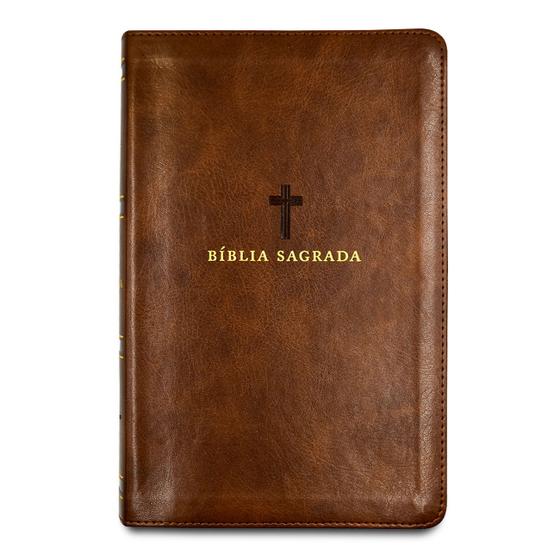 Livro - Bíblia Sagrada Acf, Couro-soft, Marrom, Letra Grande, Leitura Perfeita é boa?