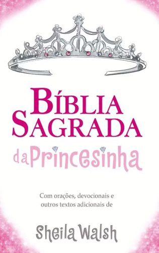 Imagem de Livro - Bíblia Sagrada da Princesinha, NTLH, Capa Dura Almofada, Rosa Glitter