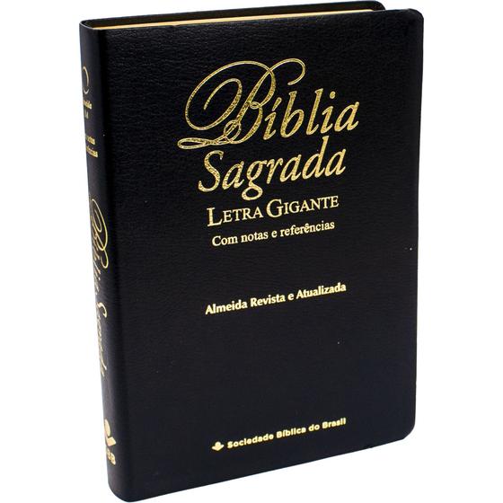 Imagem de Livro - Bíblia Sagrada Letra Gigante Com Índice, ARA