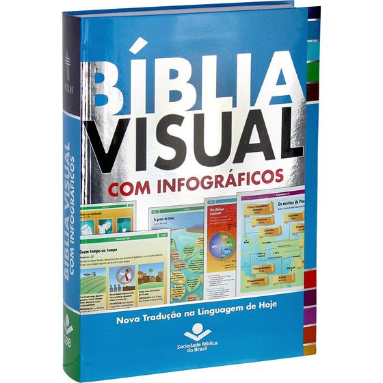 Imagem de Livro - Bíblia Visual com Infográficos