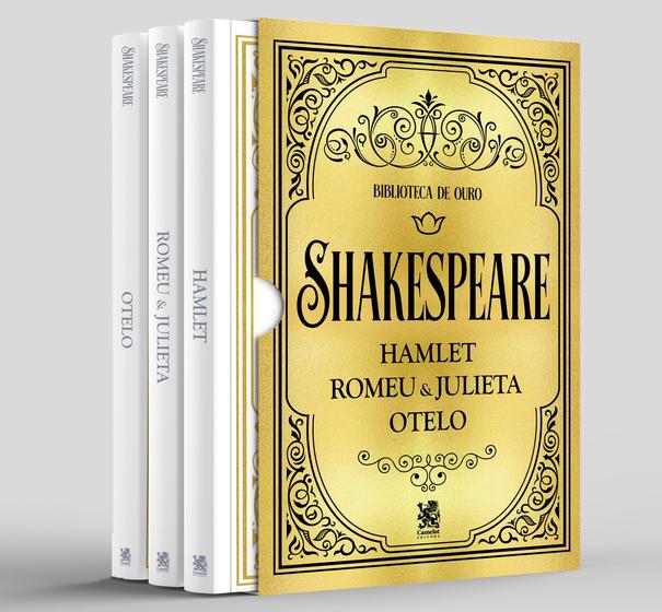 Imagem de Livro - Biblioteca de Ouro - Shakespeare - Box com 3 Livros