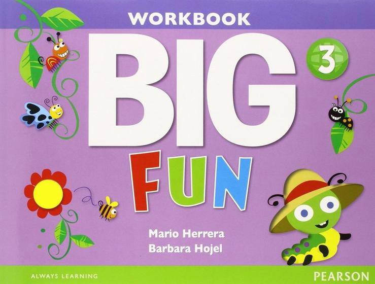 Imagem de Livro - Big Fun 3 Workbook with Audio CD
