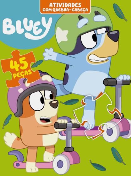 Imagem de Livro - Bluey Atividades com Quebra-Cabeça