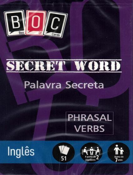 Imagem de Livro - Boc 15 - Palavra Secreta Phrasal Verbs