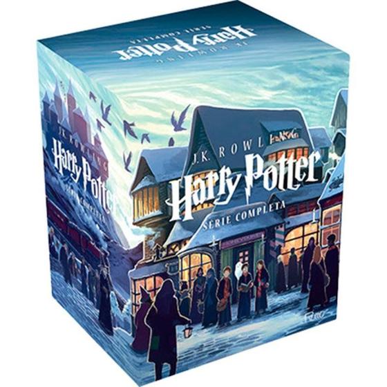 Livro - Box Harry Potter Scholastic Menor preço em Livro - Box Harry Potter Scholastic