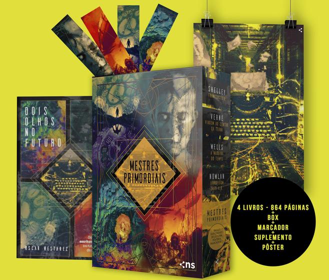 Livro - Box Mestres Primordiais Menor preço em Livro - Box Mestres Primordiais