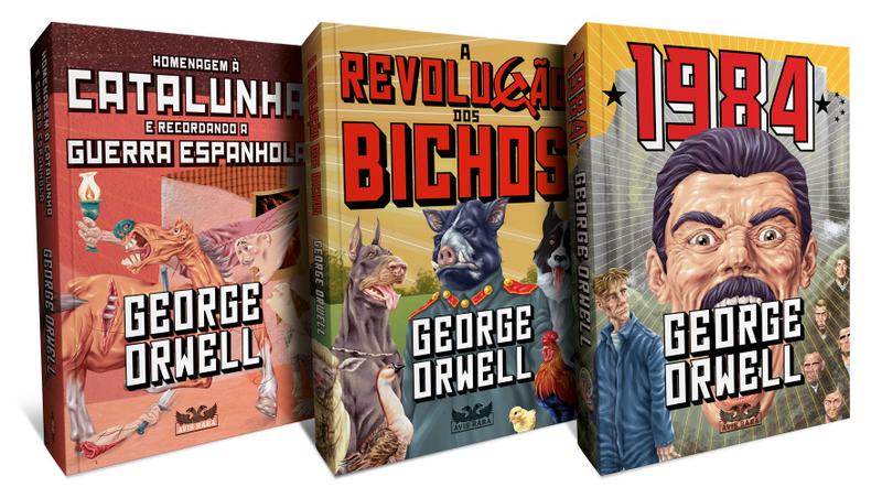 Imagem de Livro - Box - O Melhor de George Orwell - 1984; A revolução dos bichos; Homenagem à Catalunha e Guerra Espanhola
