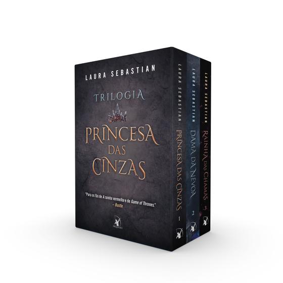 Livro - Box Trilogia Princesa das Cinzas Menor preço em Livro - Box Trilogia Princesa das Cinzas