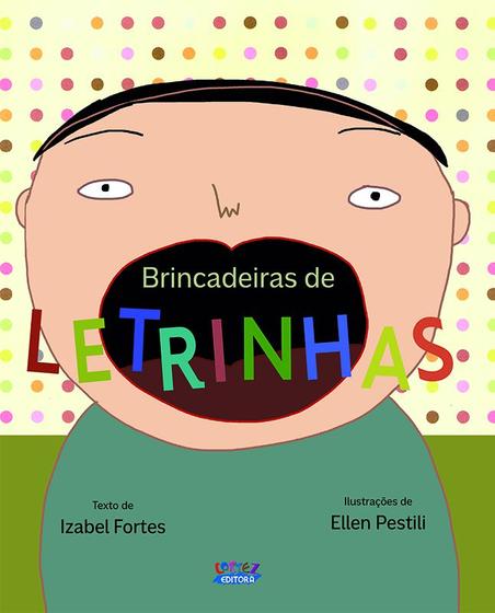 Imagem de Livro - Brincadeiras de letrinhas