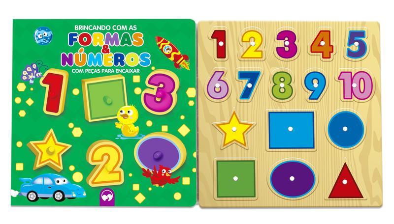 Imagem de Livro - Brincando com Formas e Números