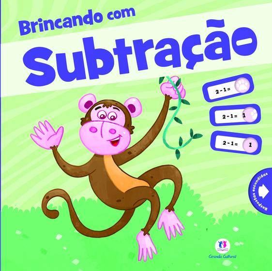 Imagem de Livro - Brincando com subtração