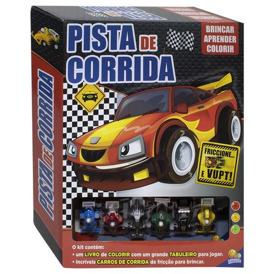 Imagem de Livro - Brincar-aprender-colorir II: Pista de corrida