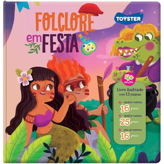 Imagem de Livro Brinquedo  Folclore Brasileiro em Festa Toyster 2910