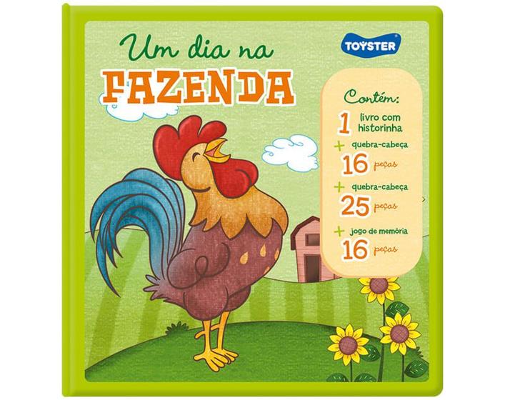 Imagem de Livro brinquedo Um dia na Fazenda - Toyster