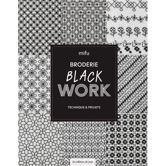 Imagem de Livro Broderie Black Work (Bordado Blackwork)