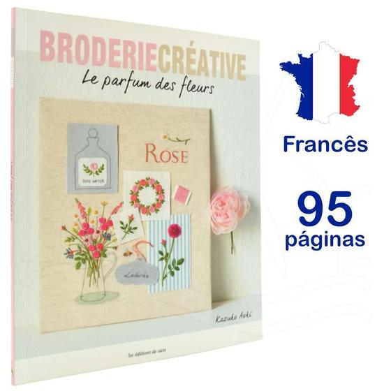 Imagem de Livro Broderie Créative Le Parfum Des Fleurs