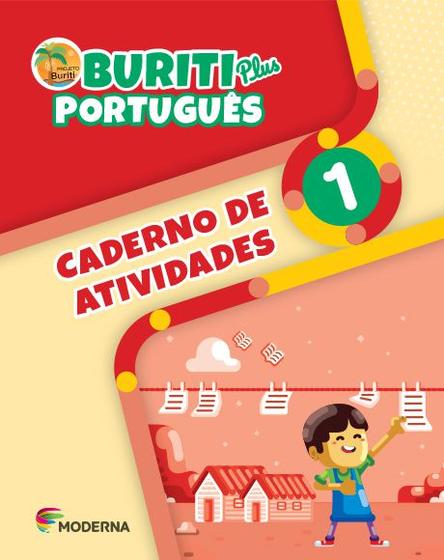 Imagem de Livro - Buriti Plus - Português - 1º ano - Caderno de Atividades