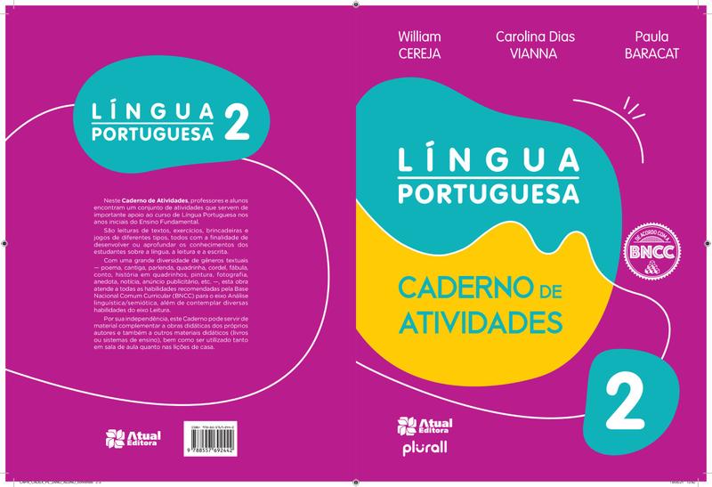 Imagem de Livro - Caderno de Atividades Língua Portuguesa – 2º ano