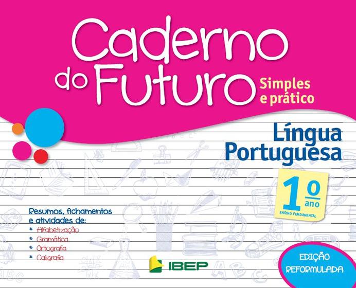 Imagem de Livro - Caderno do Futuro Língua Portuguesa 1º ano